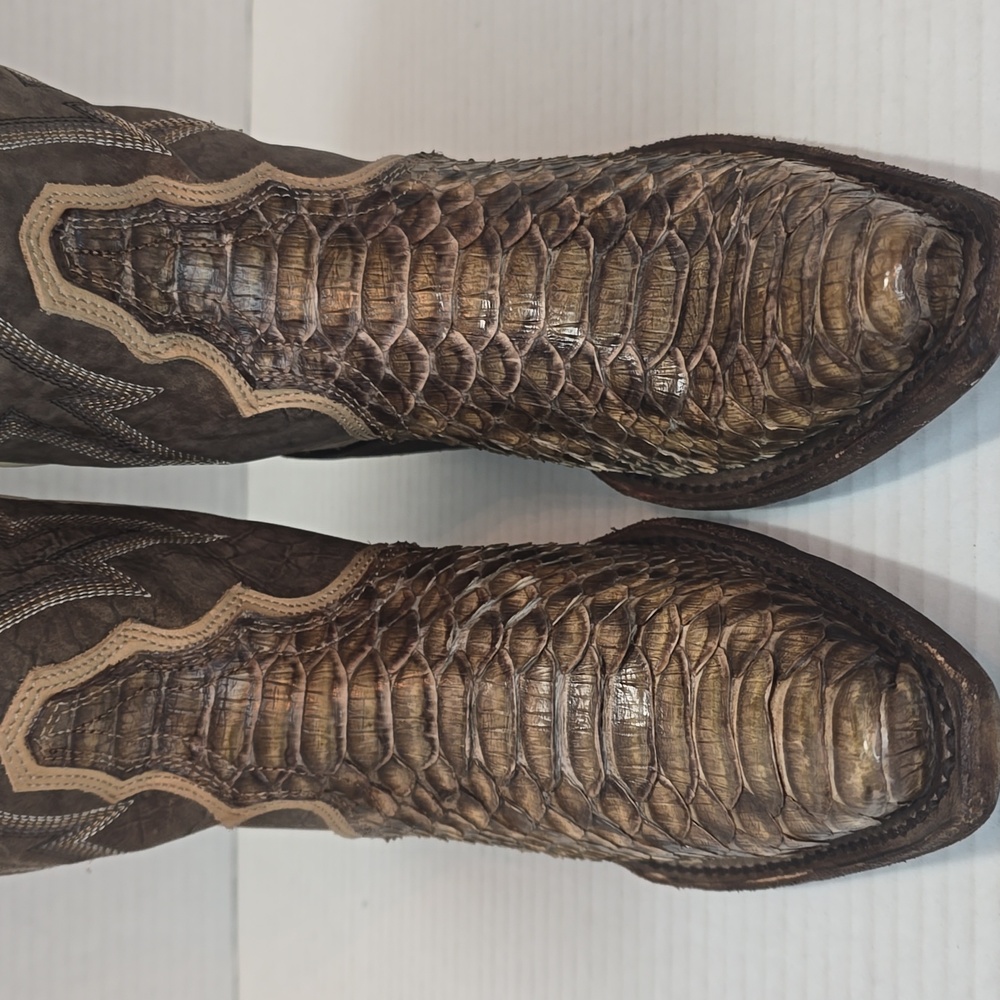 Idyllwind Women's Triad Exotic Python Western Boo… - image 4